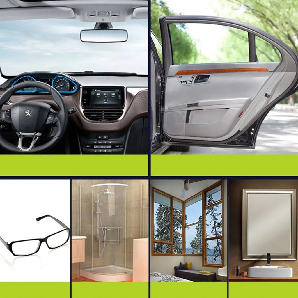 Многофункциональное стекло против запотевания, автомобильное стекло, противозапотевающее средство, делая вождение проще и безопаснее и более чистым