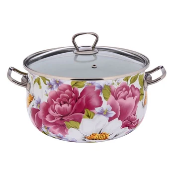 

Casserole 5.1 L "Peony", glass lid