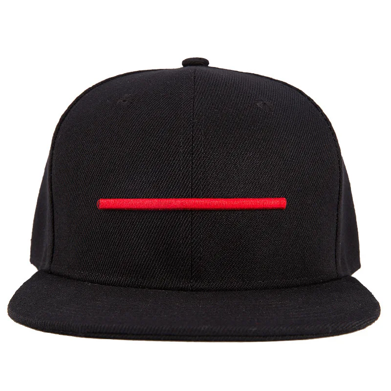 Новинка, плоская бейсболка, осень и зима, модная мужская шапка, красная, с горизонтальной полоской, с вышивкой, бейсболки, хип-хоп шапки