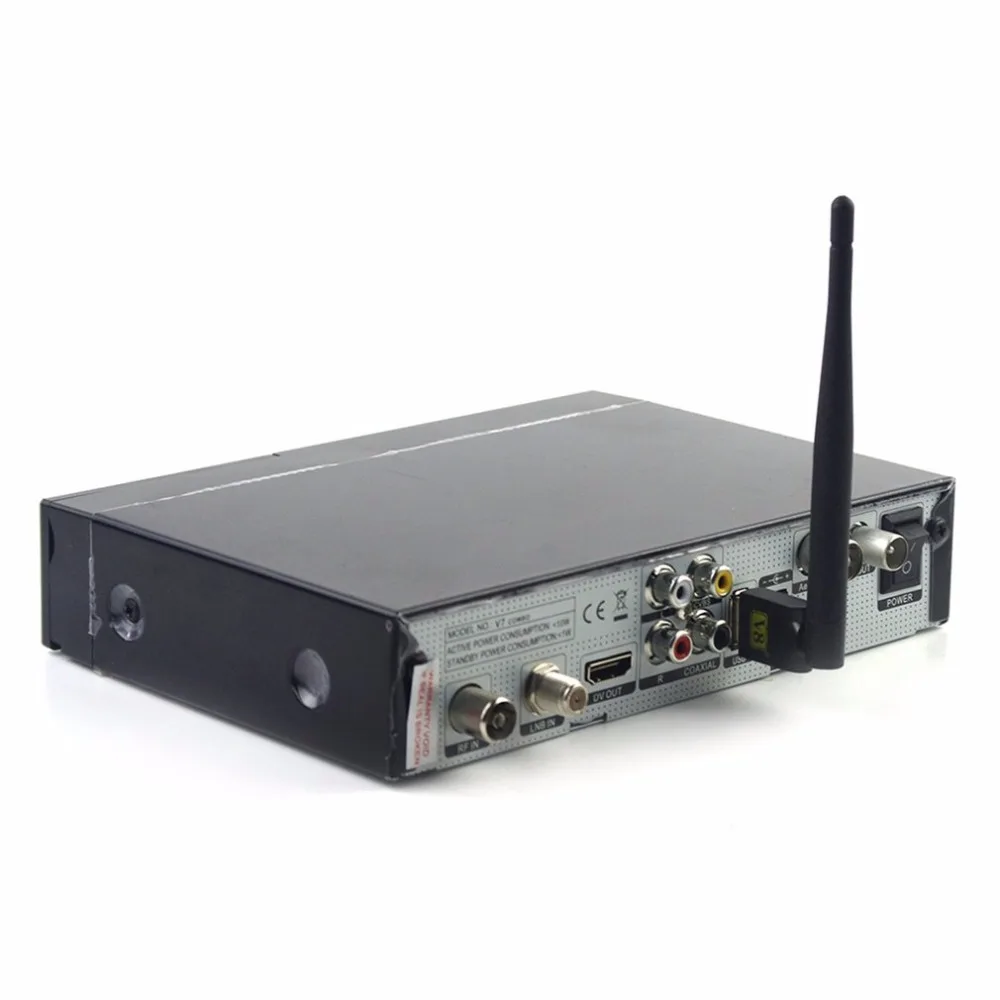 FREESAT USB WiFi с антенной работает для Freesat V7 V8 серии цифровых спутниковых приемников для ТВ-приставки стабильный сигнал
