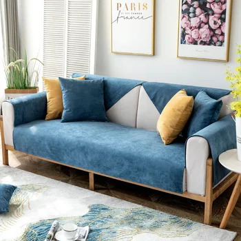 Funda de cojín para sofá impermeable, a prueba de orina, para mascotas, para sala de estar, 7 colores
