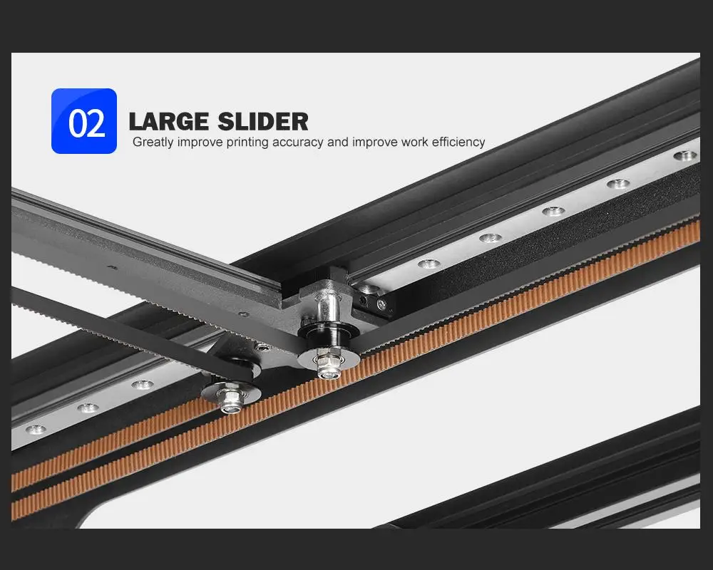 Corpo de Metal Extrusora de Movimentação xy do Núcleo da Impressora Twotrees Sappheiros Mais Completo - Guia Linear Dobro Dupla Max. 300 mm s 3d 11 Computers & Electronics