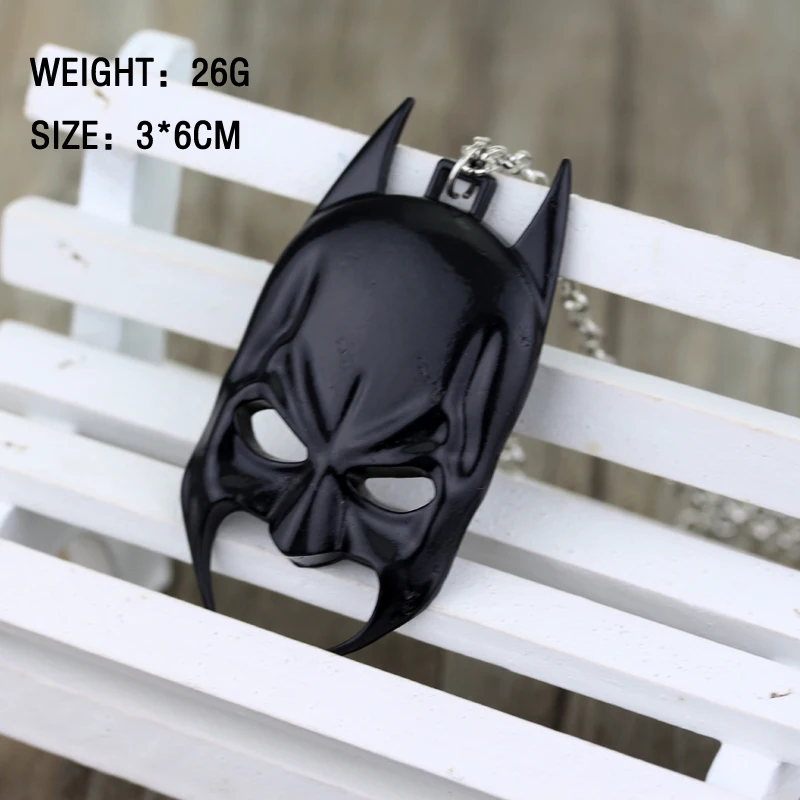 black DC Comics мститель Фильм Супермен брелок с Бэтменом брелок Porte clef брелок подарок для мужчин и женщин Сувенирный брелок для ключей - Цвет: black