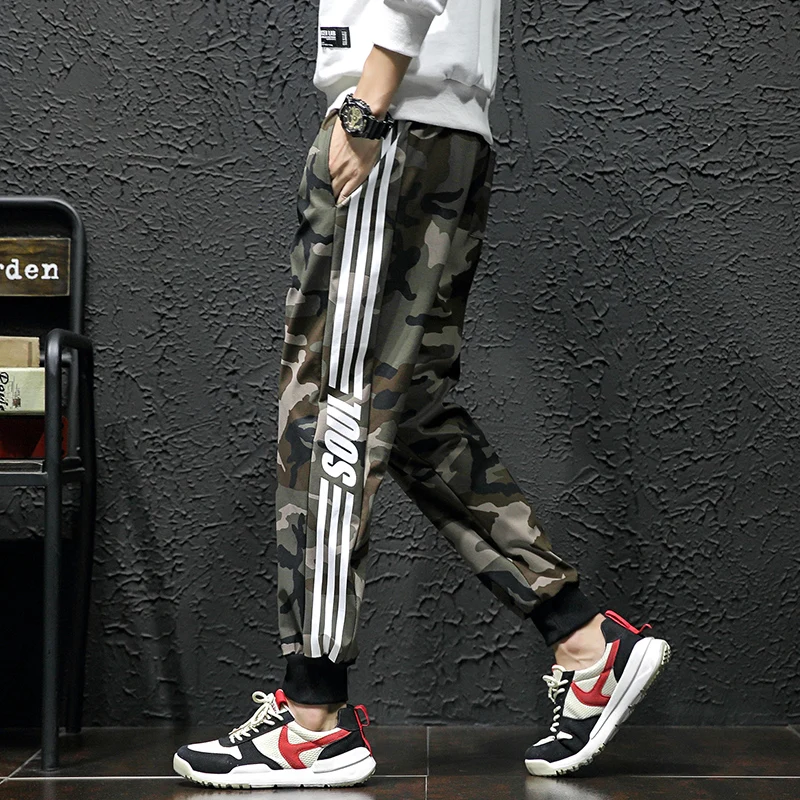streetwear men camouflage pants pantalon sport homme harem pants men streetwear jogger pants sweatpants military casual pants