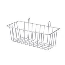  Nordic Wrought Iron Hanging Basket Ornaments Photo Wall Grid Panel Display Shelf Storage Organizer Rack F92B 