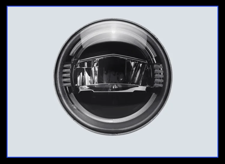 7 дюймов круглые светодиодные фары DRL& Hi/Lo луч и янтарный свет поворота для Jeep Wrangler JK TJ LJ CJ Rubicon Sahara неограниченный Hummer