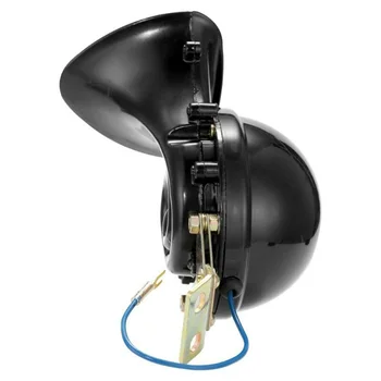 

Loud Snail horns 24V Electric Snail Air For Car Motorcycle Truck Boat Black