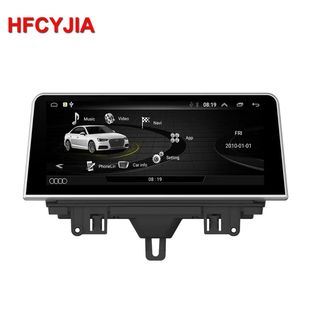 HFCYJIA Система Android 9,0 Автомобильный мультимедийный экран для Audi A3 2013- gps Navi BT wifi Google AUX Стерео ips Сенсорный Стерео