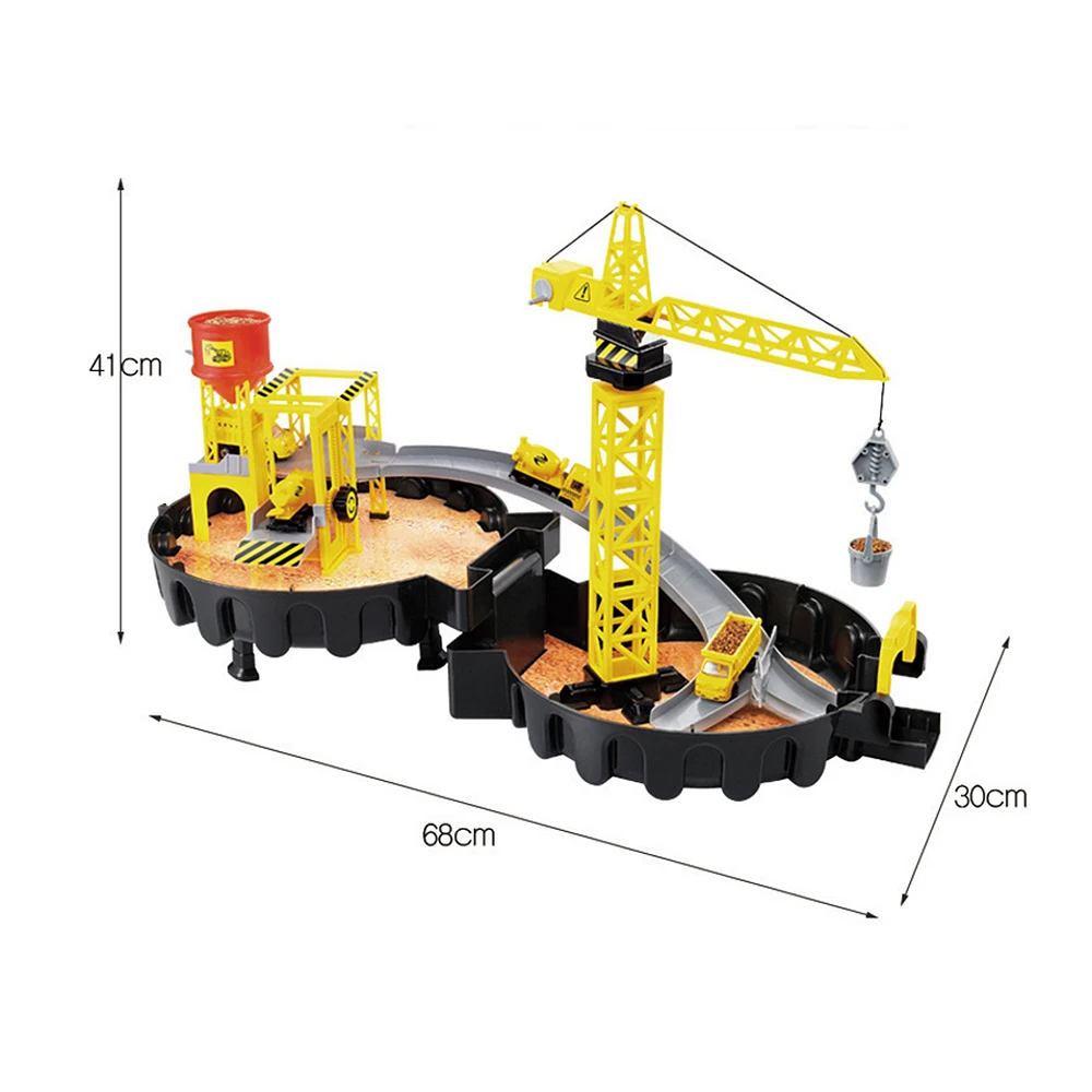 Детская техника автомобильная шина трек в сборе игрушечный гараж игровой набор