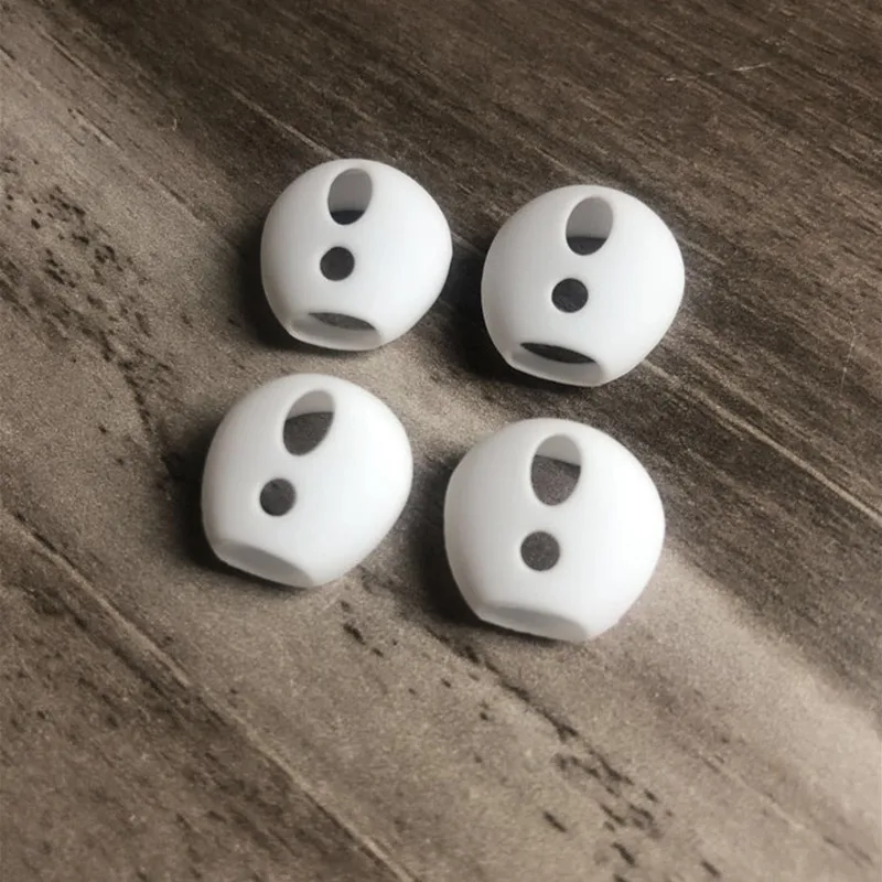4 шт. амбушюры для Airpods, беспроводные Bluetooth наушники для Iphone 7 7 plus, силиконовые наушники, чехол для наушников, амбушюры