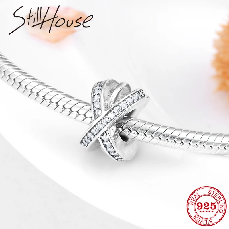 100% 925 Sterling Silver Sparkling Staggered circles CZ spacer Beads Fit Original European Charm Bracelet Jewelry making | Украшения и