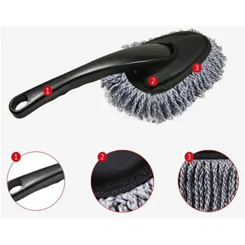 

Car Wax Tow Car Brush Cleaning Car Mop Tweezers Cleaning Supplies Small Wax Mop