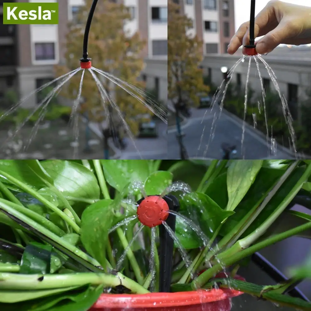 Автоматическая микро система капельного орошения KESLA 5 30 м Полив сада наборы