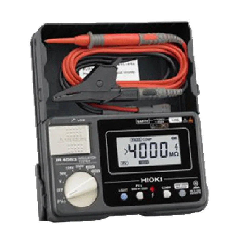 

HIOKI IR4053-10 Digital Insulation Tester for Photovoltaic Generation Systems Solar Power
