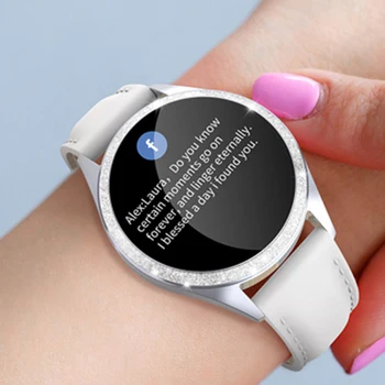

LEMFO Women Smart Watch Heart Rate Monitor Physiological Reminder IP67 Waterproof Smartwatch Women Men for Android IOS