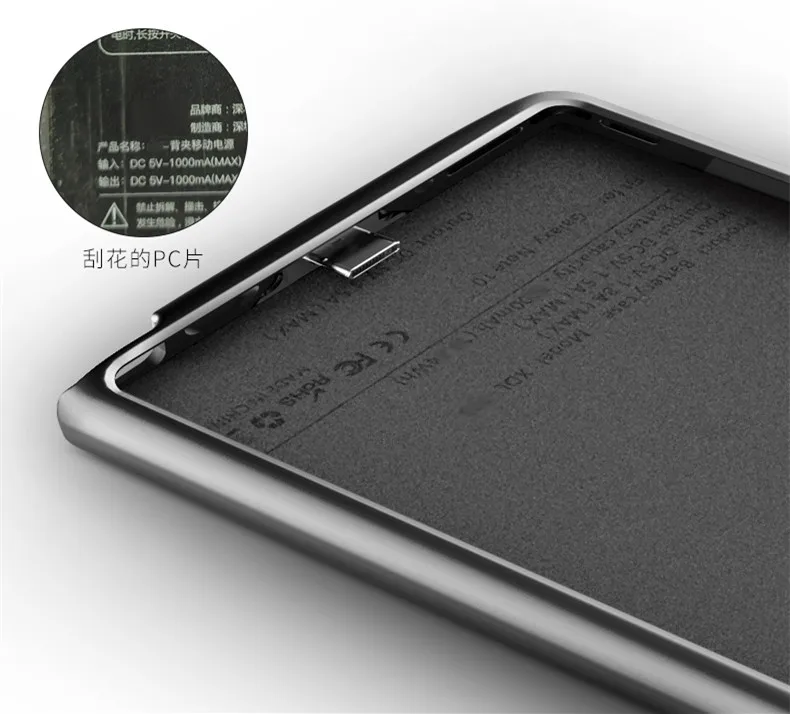 5000 мАч силиконовый чехол для зарядного устройства для huawei Honor 9x Silm power Bank чехол для зарядки задняя крышка чехол для внешнего питания