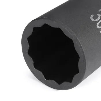 

Joint Nut Impact Socket Axle Hub D99852 Black 80mm/3.1 "(L) 1/2in 12Point