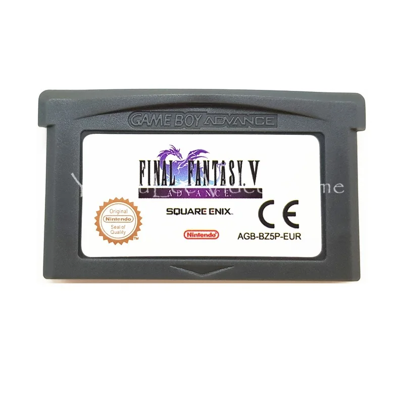FinalFantasySeries 32 бит видеоигры картридж Консоли Карты для nintendo GBA серии консолей - Цвет: Final Fantasy V EU