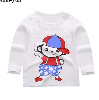 

Funny girls t shirts baby boy long sleeve tops long boys t-shirt kids tshirt kid Clothing Children top girl clothes roupas infan