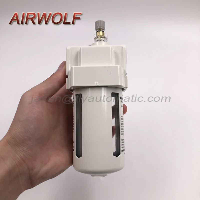 AIRWOLF источник очистки воздуха блок пневматический лубрикатор AL4000-03 3/8 дюймов AL4000-04 1/2 дюймов smc тип водяного масла лубрикатор воздуха