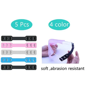 

5pcs Third Gear Adjustable Anti-slip masca Ear Grips Extension Hook Face Masks Buckle Holder Home Accessories Mask Holder Strap
