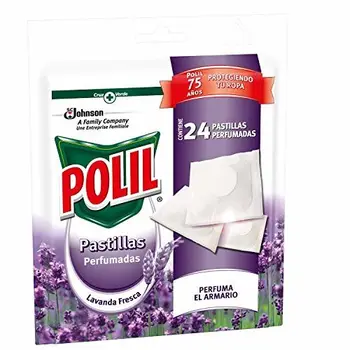 

Polil Raid Pastiglie Profumate Antitarme Protettore Abiti Lavanda 24 Pezzi