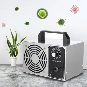 

28g/h Ozone Generator Ozonator Machine O3 Deodorizer Sanitizer Air Purifier Home Air Cleaner with Timing Switch 220V