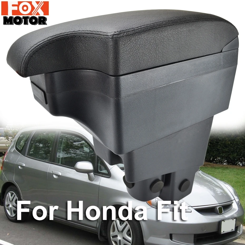 Для Honda Fit Jazz 2002 2008 новый черный Центральный магазин коробка хэтчбек 2003 2005
