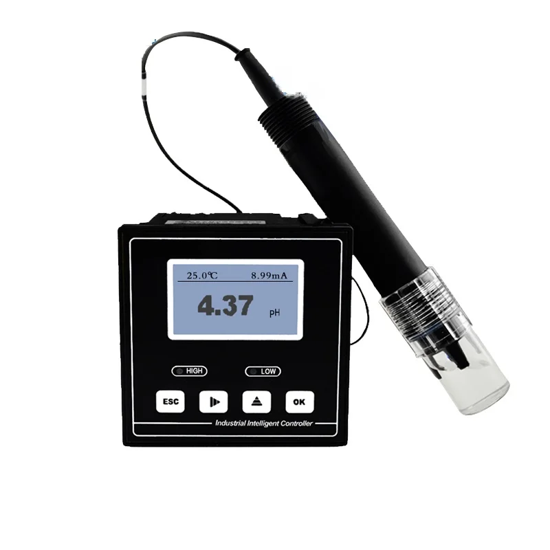 

New PH controller pH-1800 industrial online ph meter PH electrode pH tester ph transmitter PH meter