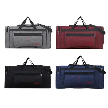 

Durable Gym Bags Classic Delicate Texture Large Capacity Handbag Multi-function Unisex Travel Canvas Fitness Sport Totes
