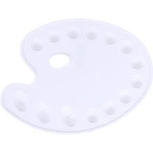 Пластиковый цветной поддон, 14 отверстий, цветная доска, акварельный порошок, инструмент, товары для рукоделия