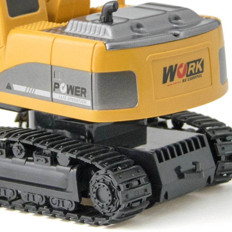 Günstig Rc lkw Kanal 124 RC Bagger spielzeug RC Engineering Auto Legierung und kunststoff Bagger traktor RTR Für kinder Weihnachten geschenk