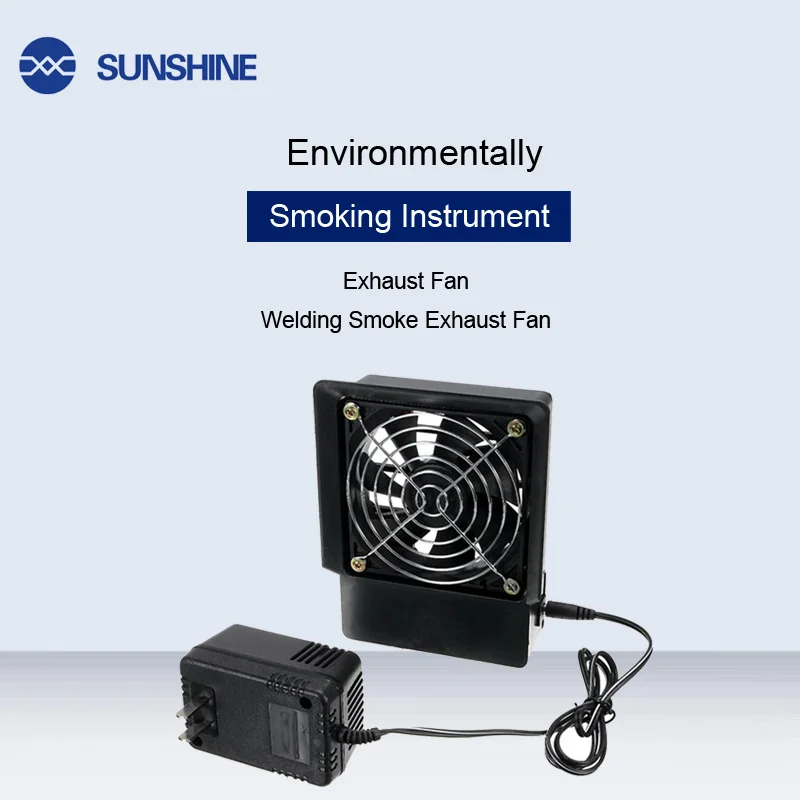 Environmentally Exhaust Fan Electric Soldering Iron Air Blower Suction Welding Smoke Repair Station Blow | Инструменты
