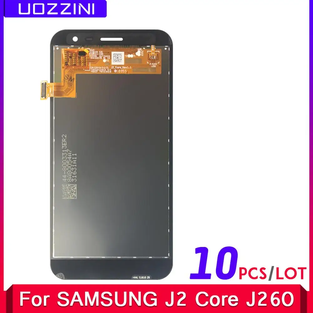 10 шт./партия Super AMOLED для samsung Galaxy J2 Core J260 ЖК-дисплей кодирующий преобразователь сенсорного экрана в сборе Замена
