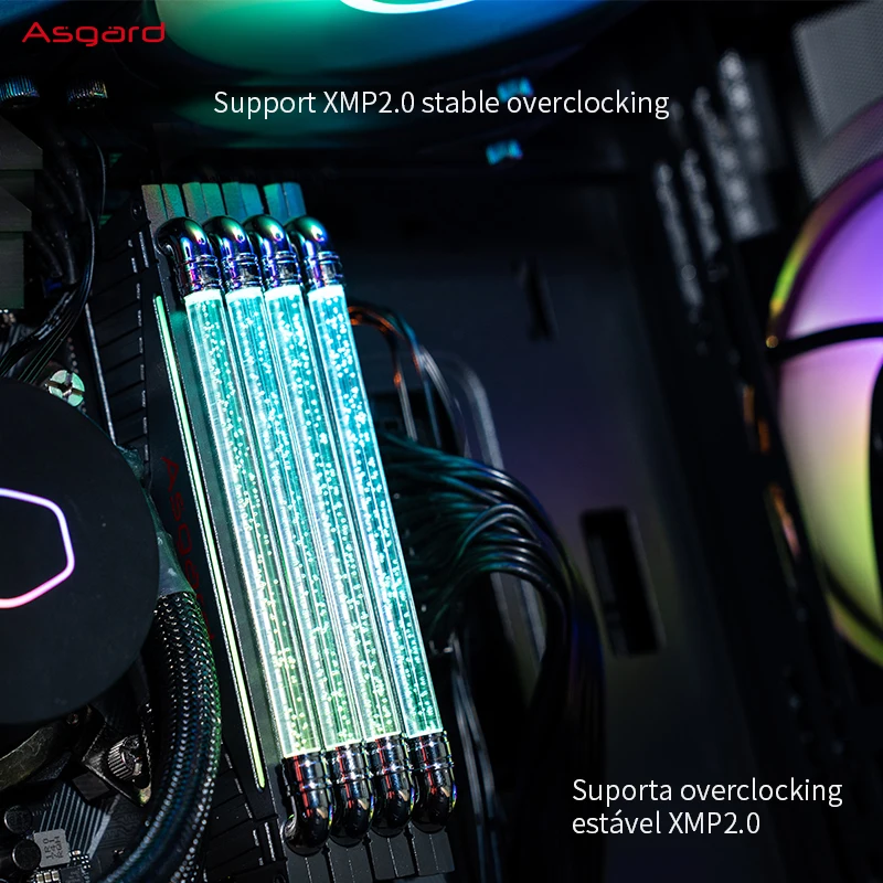 Asgard 2.0 W3 RGB RAM DDR4 3600mhz CL14 16GB 4000mhz CL16 RAM Memory DDR4  4000mhz Dual Channel DIMM Desktop Memory 16gb RAM - AliExpress