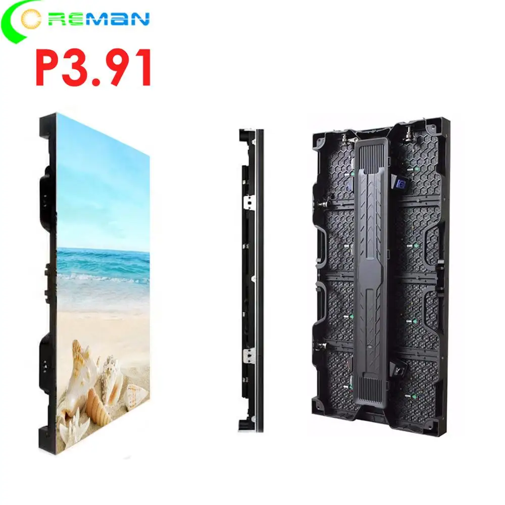 Тонкая Светодиодная панель p3.91 p2.97 p3.47 p5.95 500x1000 алюминиевый светильник для комнаты вес небольшой светодиодный ТВ
