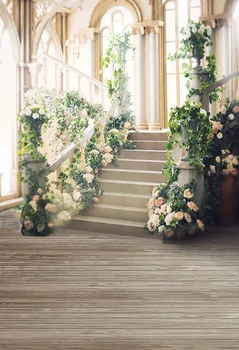 

Fairy like girl's photo shot backgrounds vinyl wedding dress photography backdrop for photographic studio accessories CM-7240