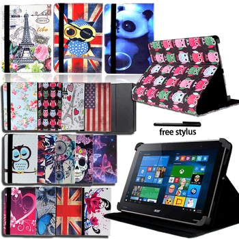 

Universal Case for Acer Iconia One 7 B1/ 8 B1/ 10 B3 Ultra-thin Leather Anti-shock Anti-fall Tablet Smart Leather Folding Case