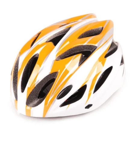 orange white Защитный шлем для велосипеда casco bicicleta hombre capacete ciclismo велосипедный горный велосипед Интегрированный ультра светильник шлем для езды унисекс - Цвет: orange white