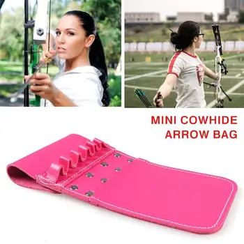 

Arrow Box Outdoor Sports Archery Field Bowstring Shooting Arrows Bag Arrow Package Strong Artificial Leather Hunting Bow