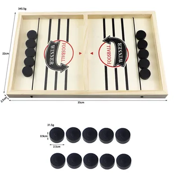 

Catapult Chess Parent-child Interactive Game Bumper Chess Family PartyTable Desktop Battles 2-In-1 Ice Ball Game Board-Game Set#