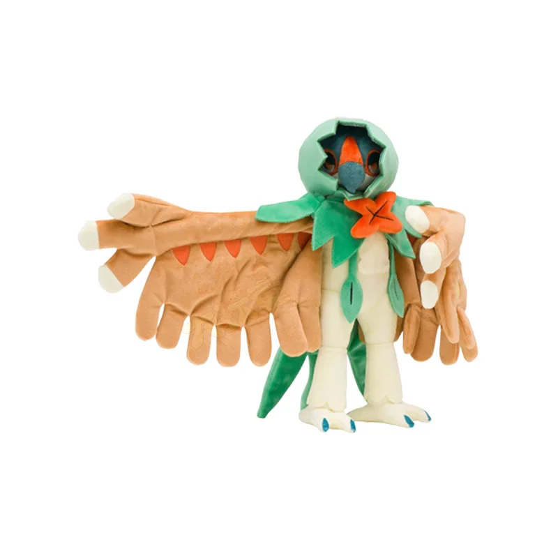 TAKARA TOMY PKM плюшевая кукла Покемон кошка птица Litten Figurew PP Хлопок чучело животных Rowlet подарки для детей
