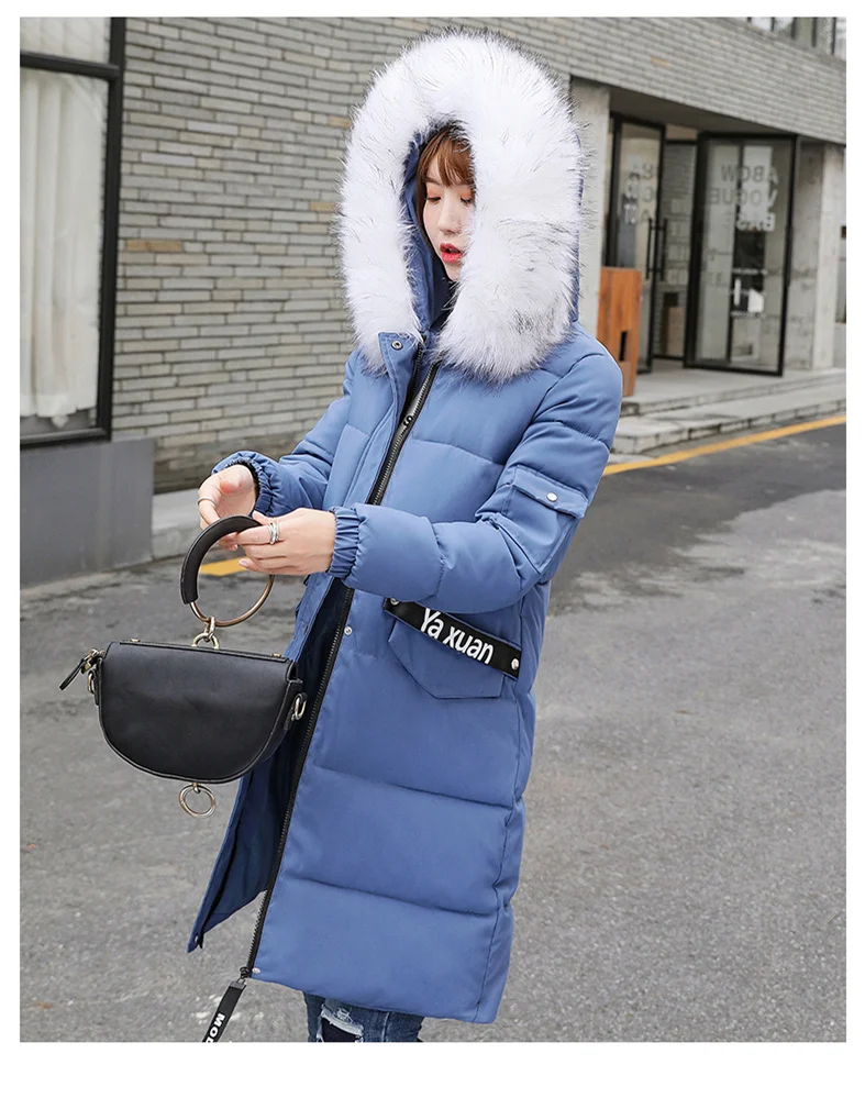 Big Size 6XL 7XL 8XL Women Jacket Winter Fur Hooded Parkas Female Plus Size Loose Women Thick Warm Cotton Women Long Coat Winter