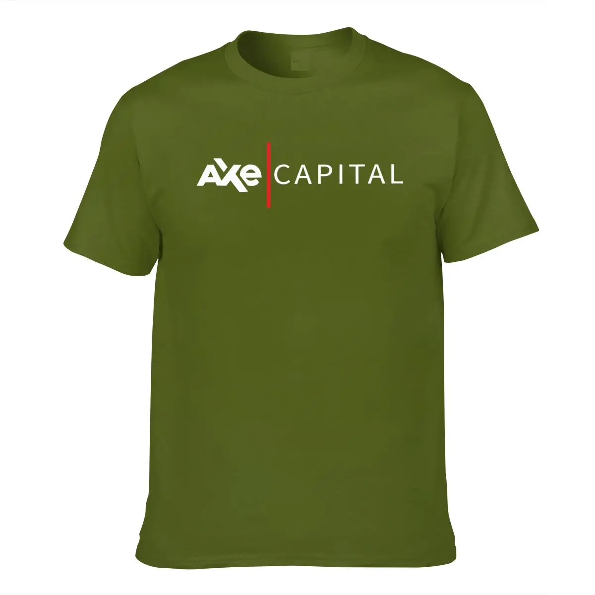 

Tops Tee T Shirt Short-sleeved T- Shirt Navy Print Casual Cotton O-neck Axe Capital Billions TV Show Symbol Company Bobby