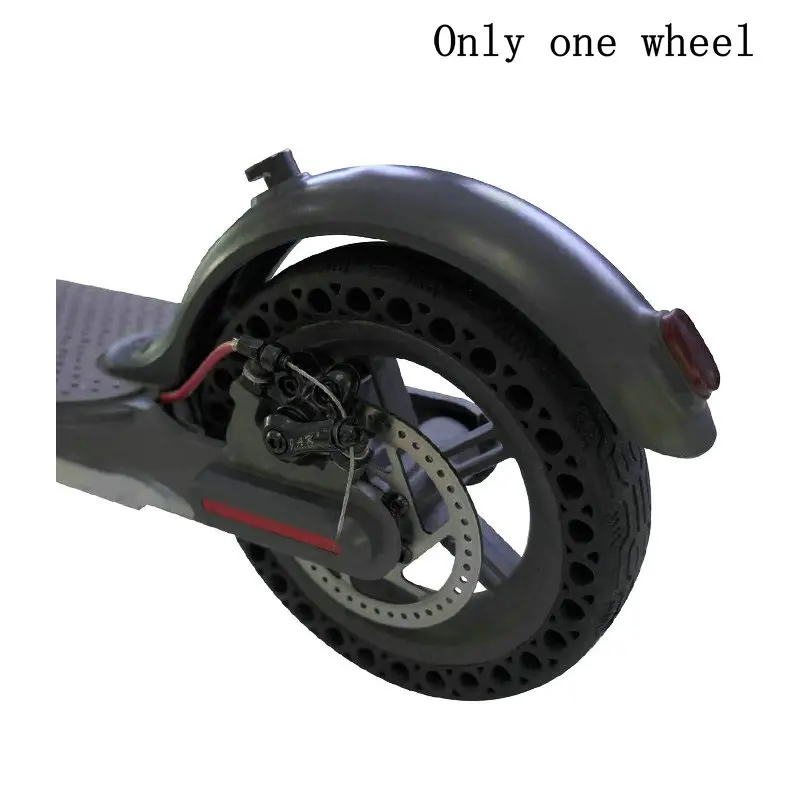 1pc 8 1 / 2* 2 Pattern Honeycomb For M365 Electric Scooter 8.5 Inch Scooter Front Wheels Rear Wheels - Color: Black