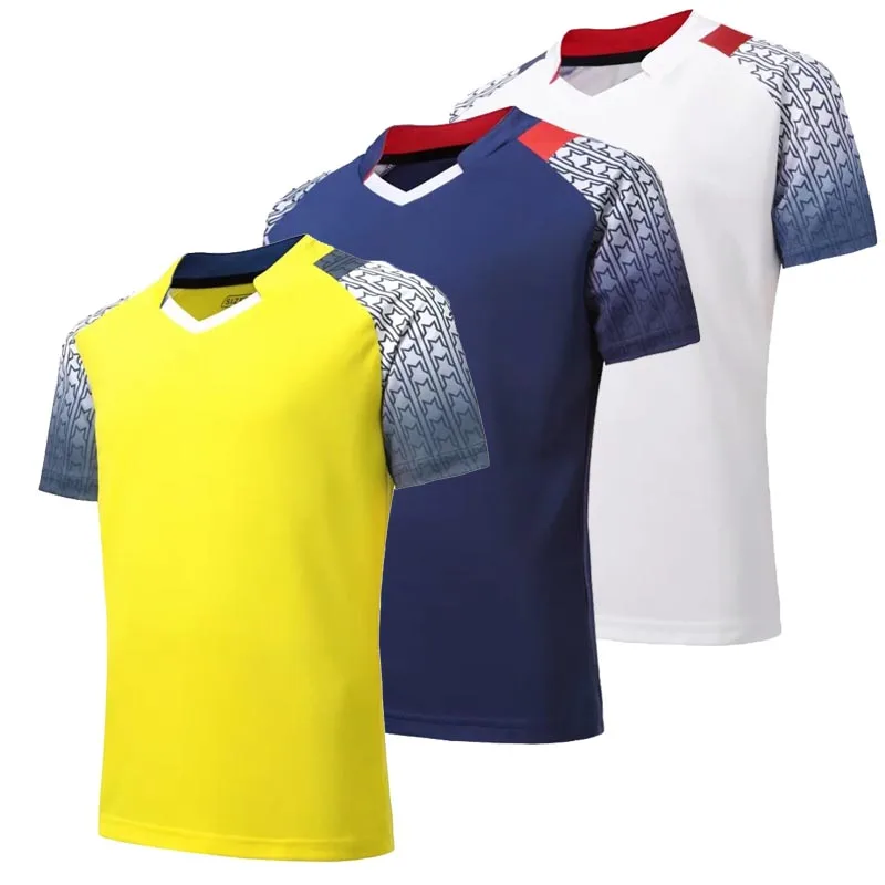 Sports T Shirt Badminton Shirts Men Kids Workout T Shirt Tennis Shirts Male Table Tennis Tshirt Quick dry Fitness training shirt