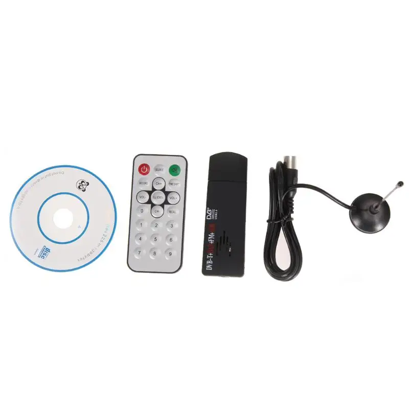 RTL2832U+ R820T Поддержка DVB-T SDR+ DAB+ FM USB цифровой ТВ-тюнер, приемник