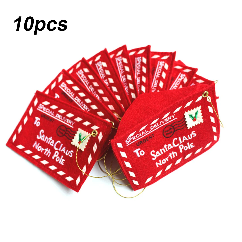 

10pcs Christmas Envelope Greeting Card Candy Gifts Bag Creative Party Decoration Kids Kerst Navidad 2019 Xmas Creative