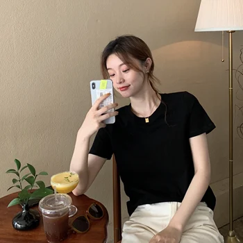 

PX2416 2020 new Western style hyuna style short-sleeved T-shirt women