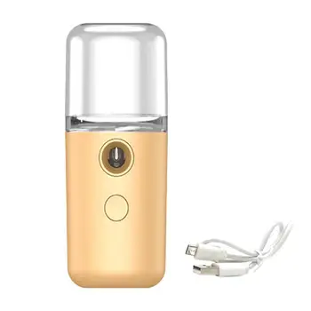 

Spa USB Rechargeable ABS Hydrating With Charging Cable Home Office Salon Facial Steamer Mist Sprayer Mini Portable Atomization